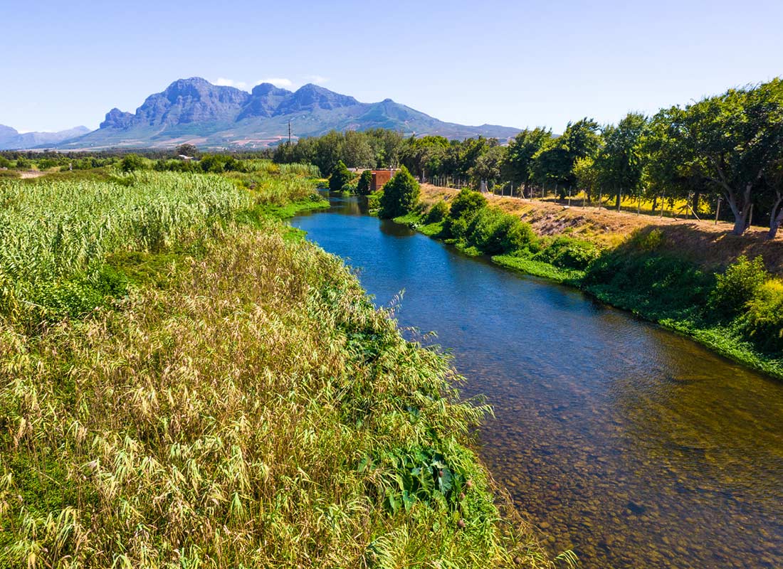 The River Club, new build development in Val de Vie Estate, Paarl, Boland (Winelands), Western Cape, South Africa The River Club, new build development in Val de Vie Estate, Paarl, Boland (Winelands), Western Cape, South Africa