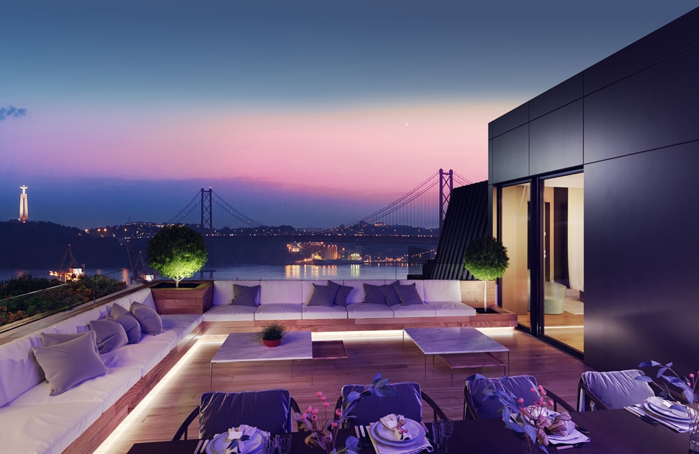 High Lapa in Lisbon, Portugal