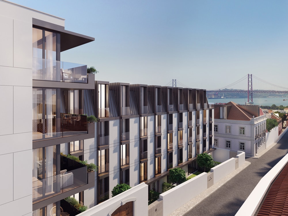 High Lapa in Lisbon, Portugal