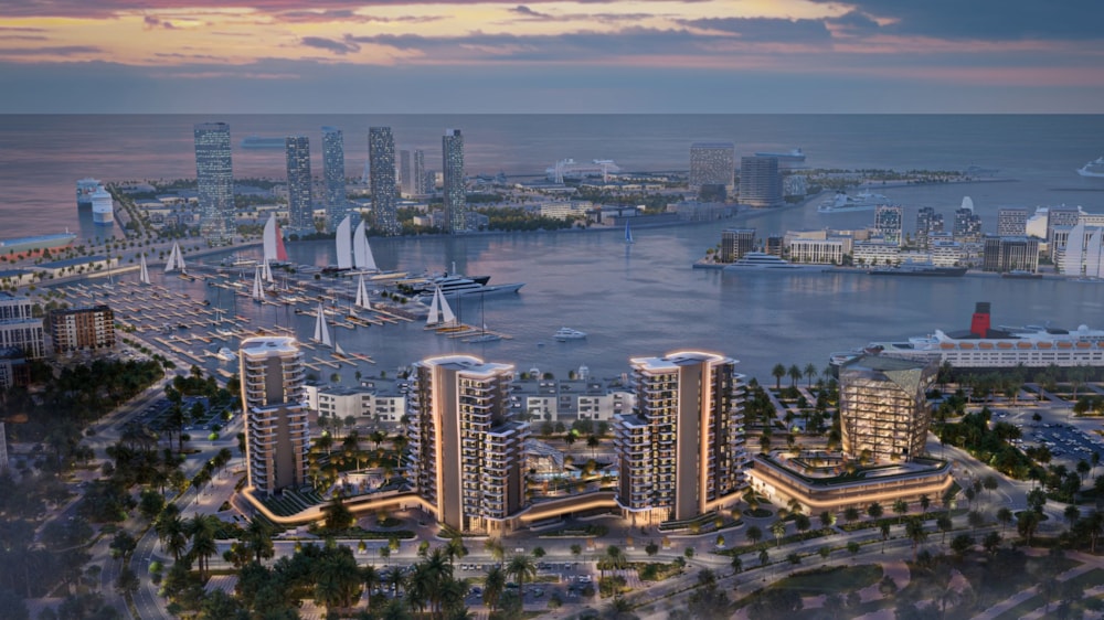 Portside Square in Mina Rashid, United Arab Emirates