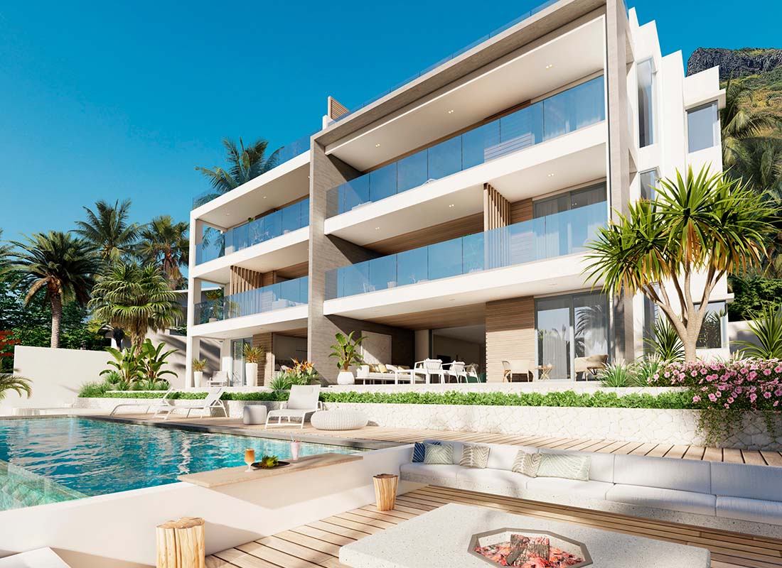 The Prestige - Tamarin, new build development in Tamarin, West Coast, Mauritius The Prestige - Tamarin, new build development in Tamarin, West Coast, Mauritius