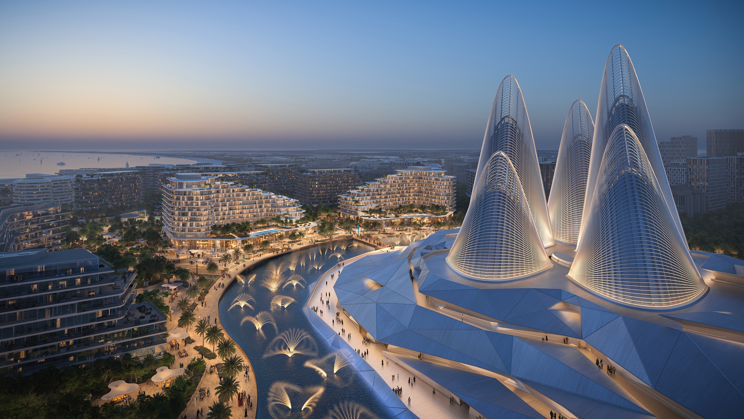 Mandarin Oriental Residences, new build development in Saadiyat Cultural District, Saadiyat Island, Abu Dhabi, United Arab Emirates