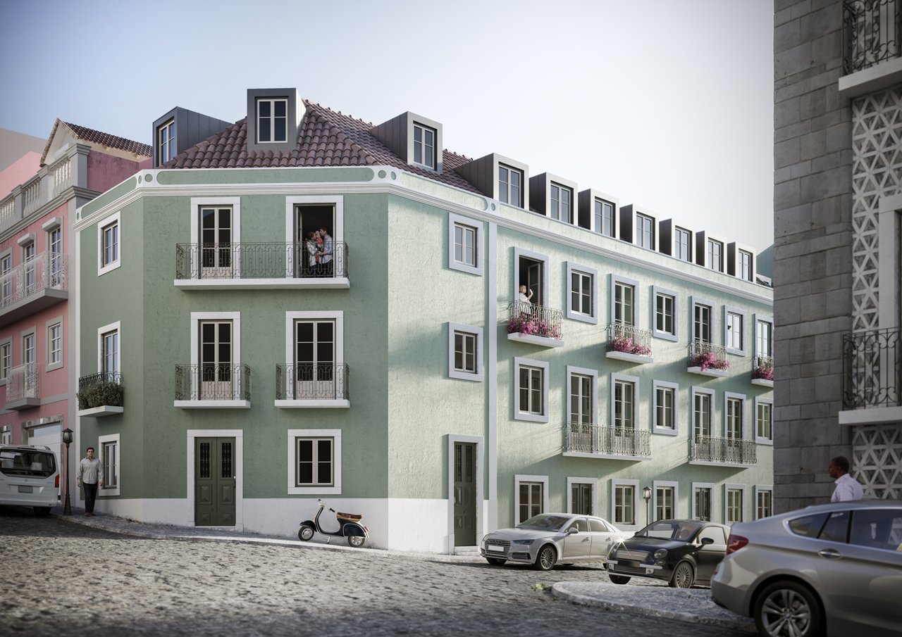 Pracas 62, new build development in Lisbon, Lisbon Region, Lisbon Coast, Portugal Pracas 62, new build development in Lisbon, Lisbon Region, Lisbon Coast, Portugal