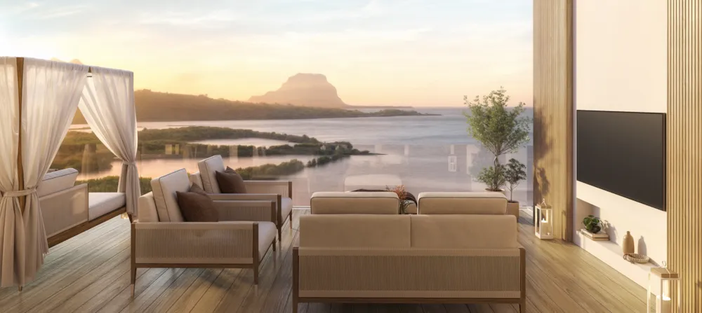 Infinity by the Sea in Tamarin, Mauritius Infinity by the Sea in Tamarin, Mauritius