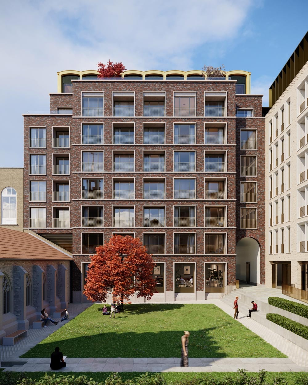 Barts Square in United Kingdom