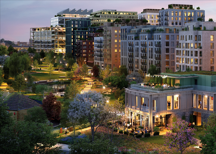 Brent Cross Town, new build development in United Kingdom Brent Cross Town, new build development in United Kingdom