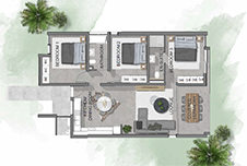Moyana - Zululami Luxury Coastal Estate - Type D Floor Plan Moyana - Zululami Luxury Coastal Estate - Type D Floor Plan