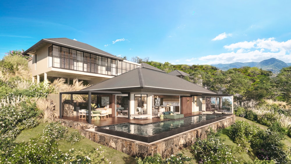 Peak Panorama in Black River, Mauritius