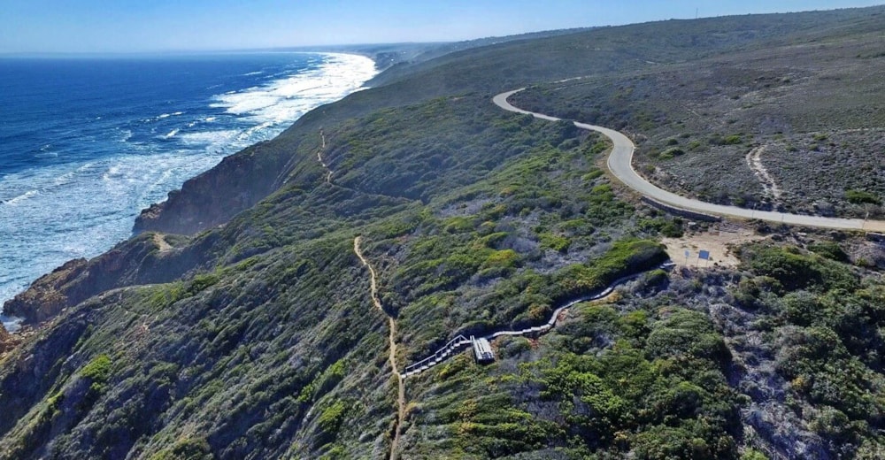 Breaker Point in Dana Bay, South Africa Breaker Point in Dana Bay, South Africa