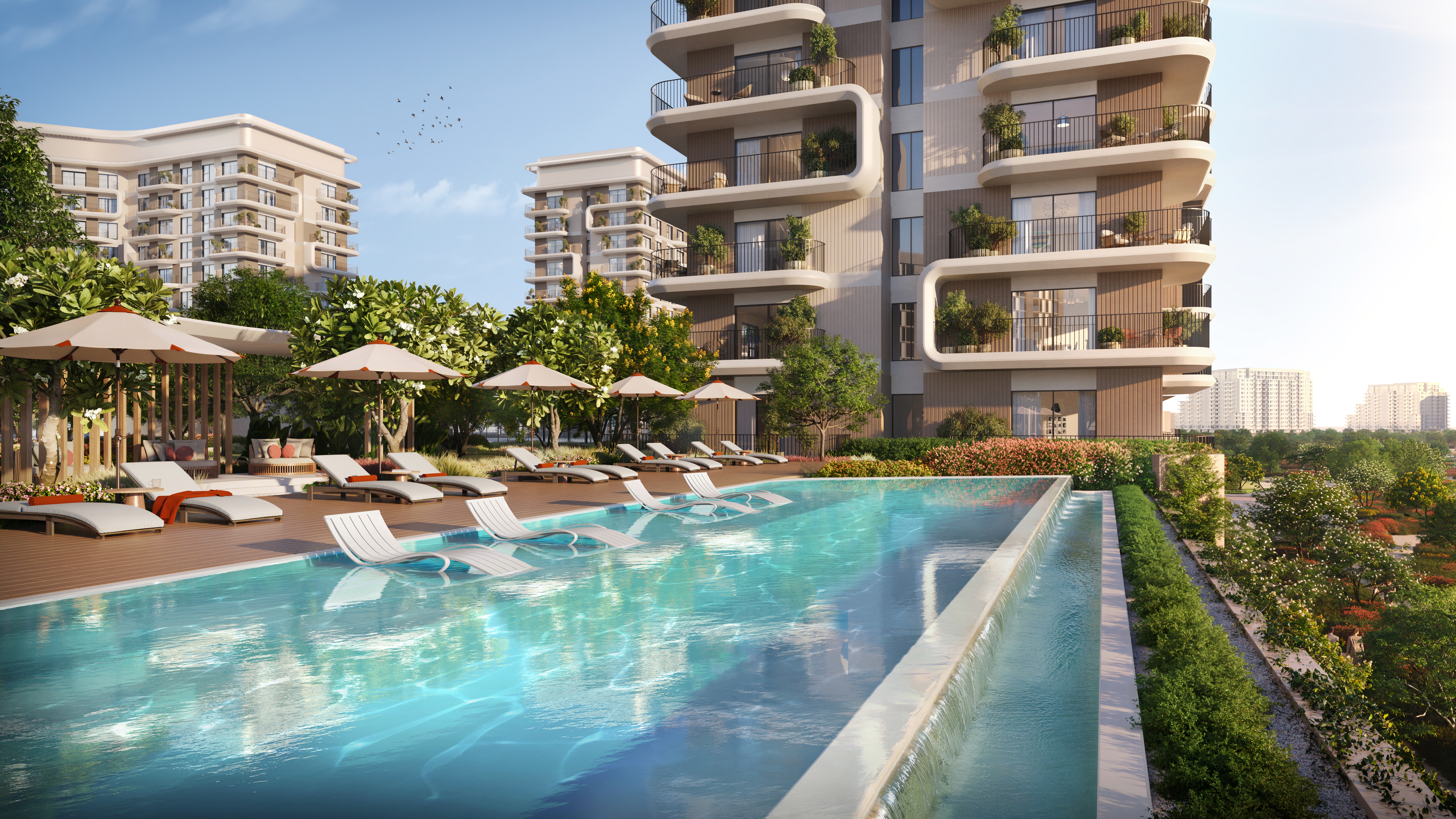 Yas Park Place, new build development in Yas Island, Abu Dhabi, United Arab Emirates Yas Park Place, new build development in Yas Island, Abu Dhabi, United Arab Emirates