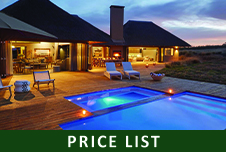 Gondwana Game Reserve - Pricelist
