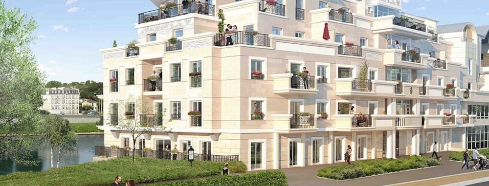 Neuilly la Grande Jatte  in France Neuilly la Grande Jatte  in France