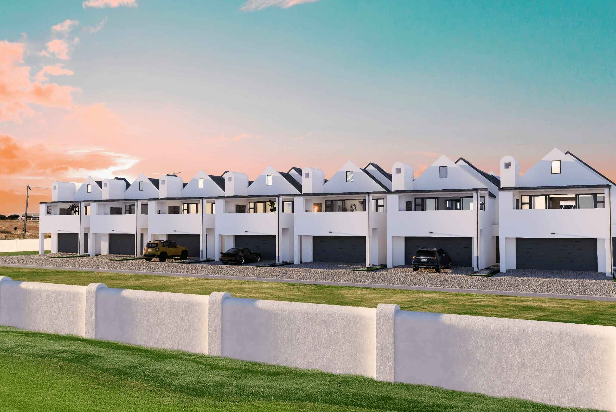 Kadie Mews, new build development in Witsand, Garden Route, Western Cape, South Africa Kadie Mews, new build development in Witsand, Garden Route, Western Cape, South Africa