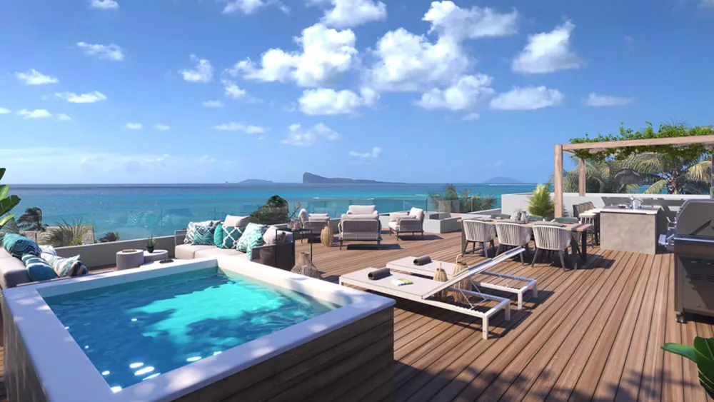 La Pointe Luxury Apartments in Grand Baie (Grand Bay), Mauritius