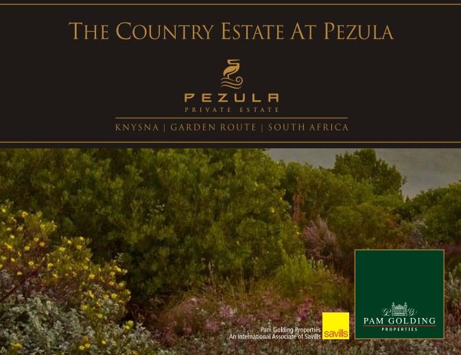 Pezula Private Estate - Brochure
