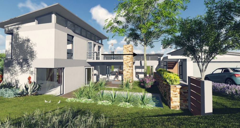 Sunset Lane in Lovemore Park, South Africa Sunset Lane in Lovemore Park, South Africa