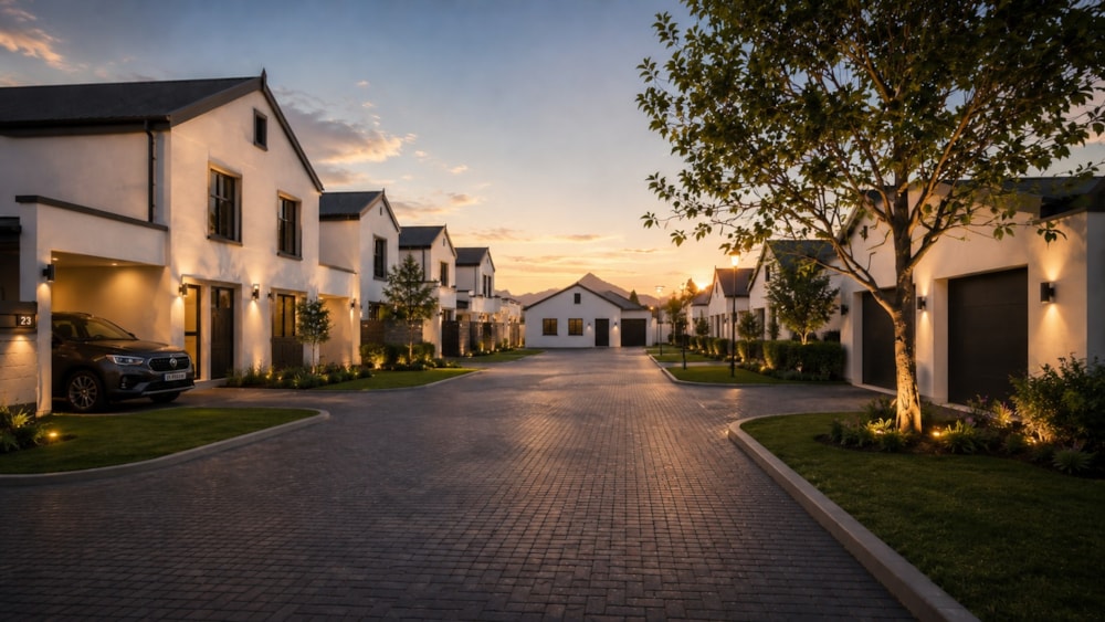 De Rozen Security Village in Robertson, South Africa