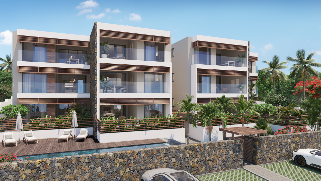 Coral Breeze, new build development in Tamarin, West Coast, Mauritius Coral Breeze, new build development in Tamarin, West Coast, Mauritius