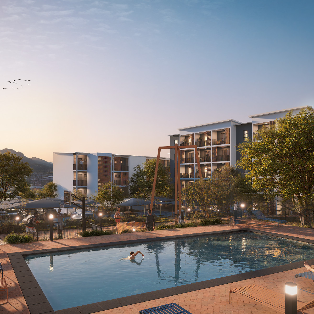 Terra Apartments at Newinbosch, new build development in Newinbosch, Stellenbosch, Boland (Winelands), Western Cape, South Africa