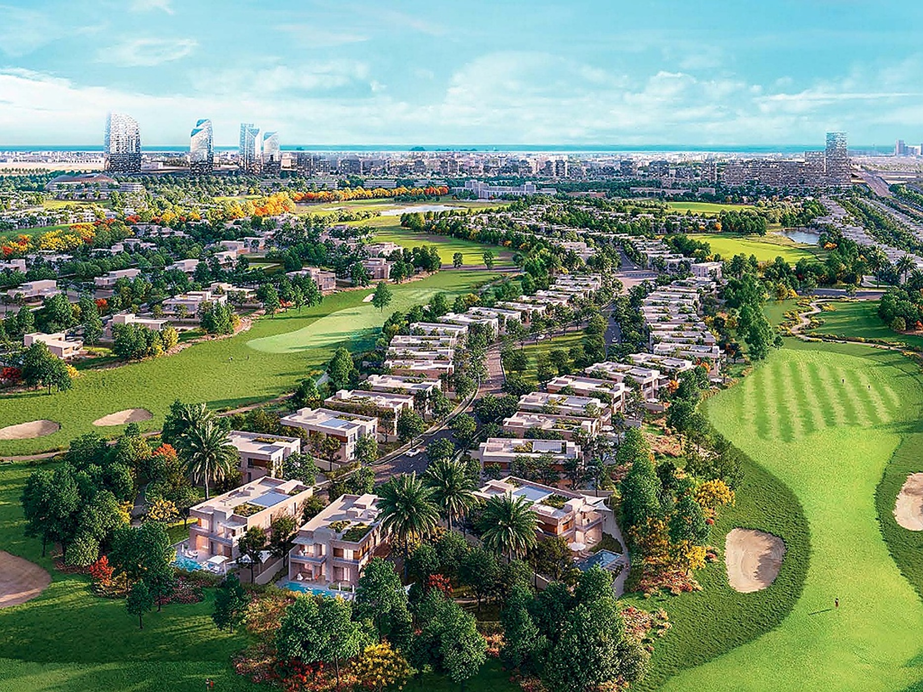 Jumeirah Golf Estate - The Next Chapter, new build development in Jumeirah Golf Estates, Dubai, United Arab Emirates Jumeirah Golf Estate - The Next Chapter, new build development in Jumeirah Golf Estates, Dubai, United Arab Emirates