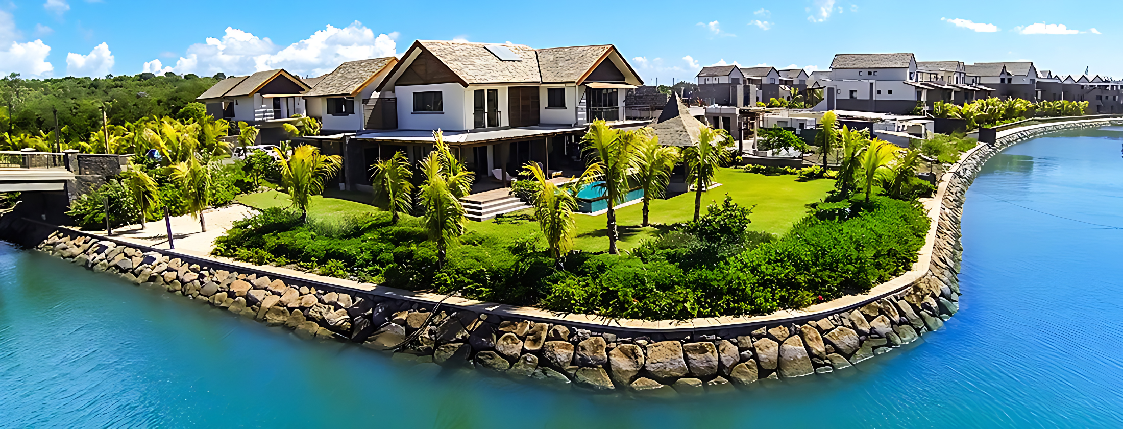 La Balise Marina, new build development in Black River, West Coast, Mauritius
