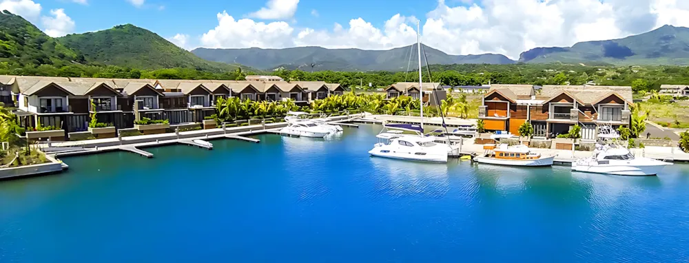 La Balise Marina in Black River, Mauritius La Balise Marina in Black River, Mauritius
