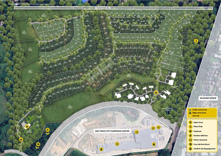 Salt  Rock City in Ballito, South Africa Salt  Rock City in Ballito, South Africa