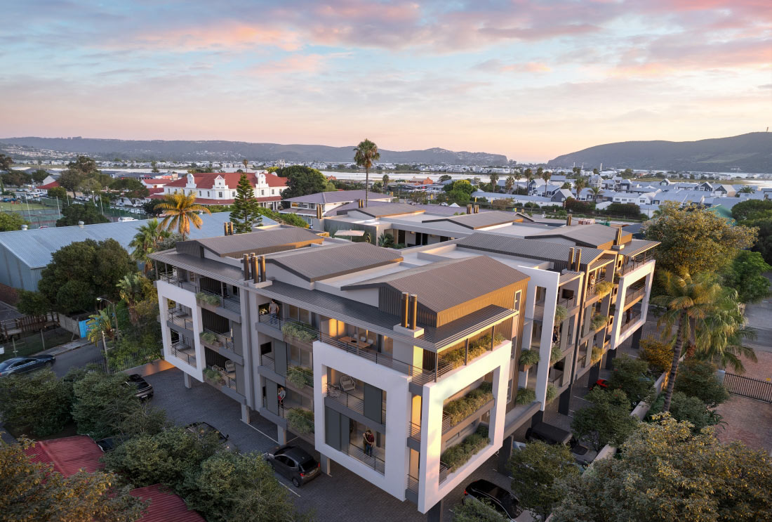 Seahorse, new build development in Knysna Central, Knysna, Garden Route, Western Cape, South Africa Seahorse, new build development in Knysna Central, Knysna, Garden Route, Western Cape, South Africa