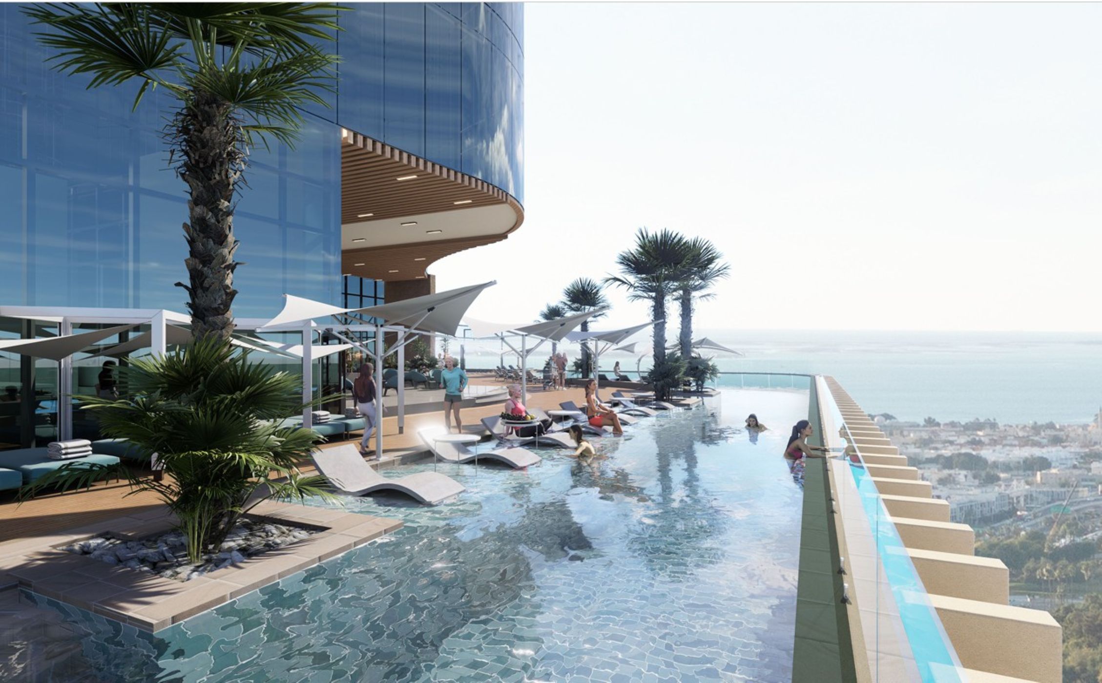 Al Habtoor Tower, new build development in Business Bay, Dubai, United Arab Emirates Al Habtoor Tower, new build development in Business Bay, Dubai, United Arab Emirates