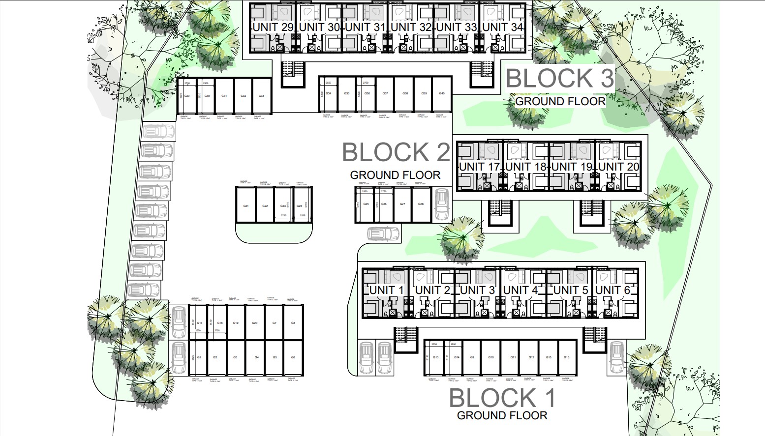 Crystal Terrce - Floor Layouts