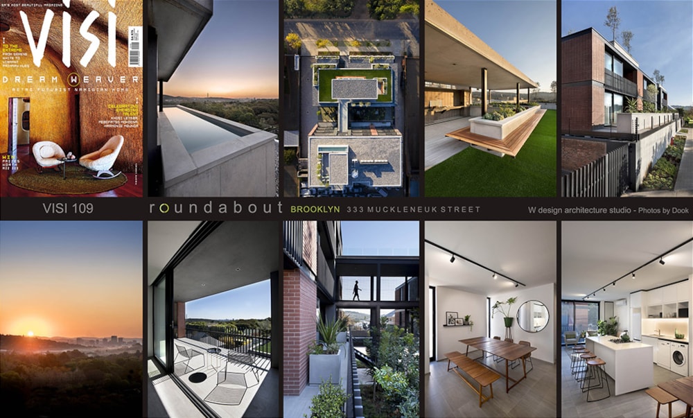 Roundabout Brooklyn in Pretoria, South Africa