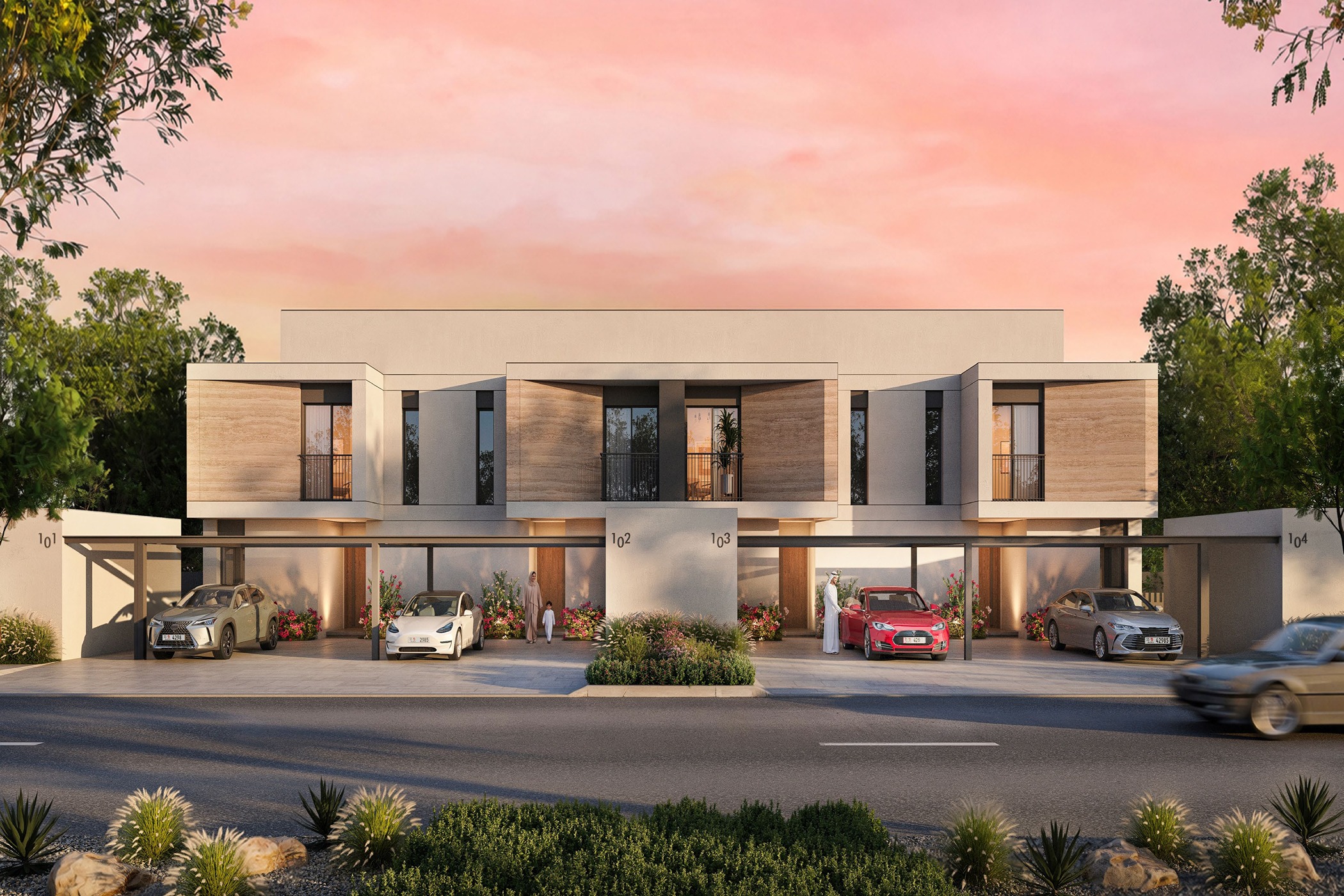 Al Ghadeer Parks, new build development in Al Ghadeer, Abu Dhabi, United Arab Emirates Al Ghadeer Parks, new build development in Al Ghadeer, Abu Dhabi, United Arab Emirates