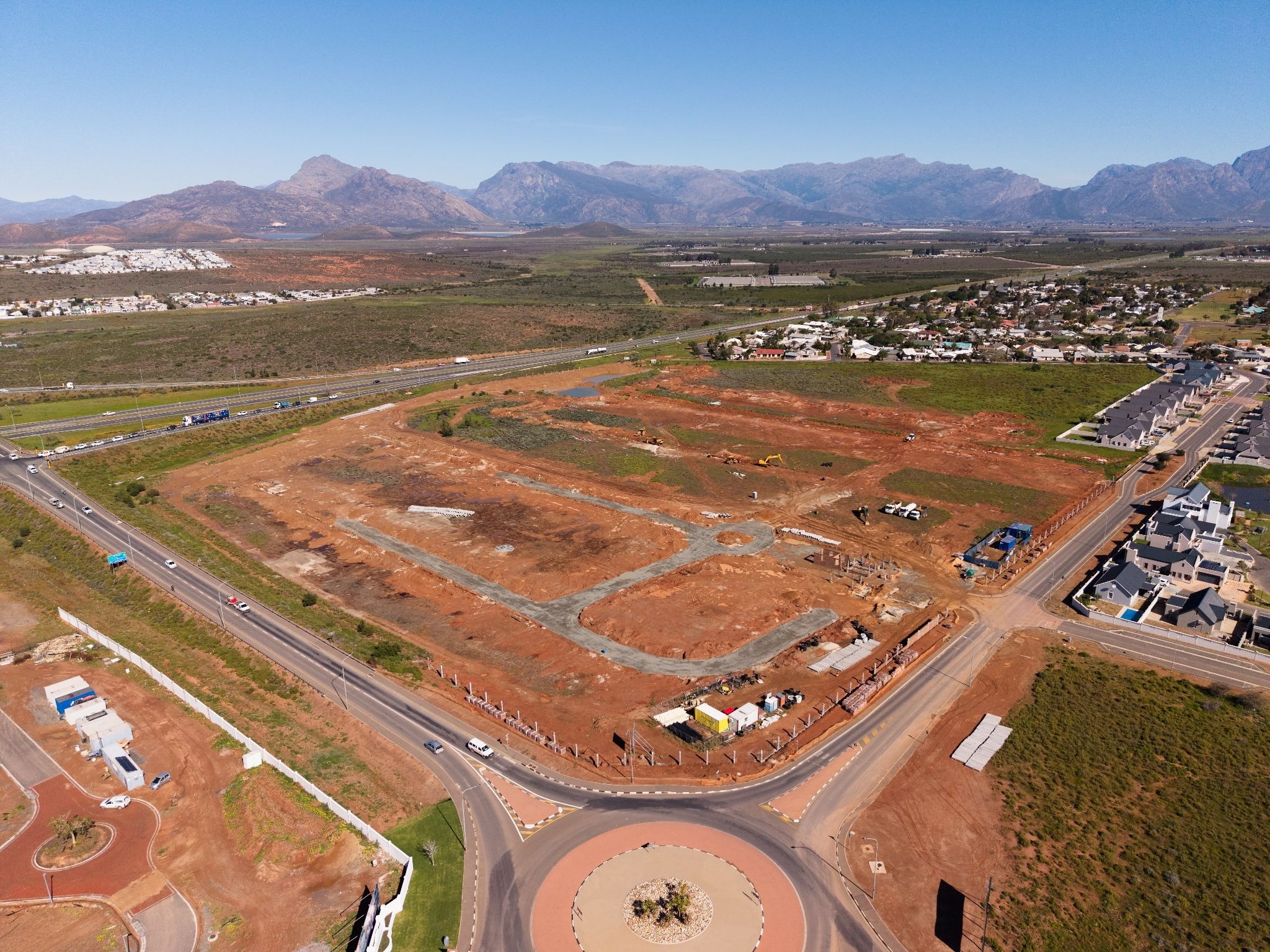 Altona Meadows, new build development in Worcester, Boland (Winelands), Western Cape, South Africa Altona Meadows, new build development in Worcester, Boland (Winelands), Western Cape, South Africa