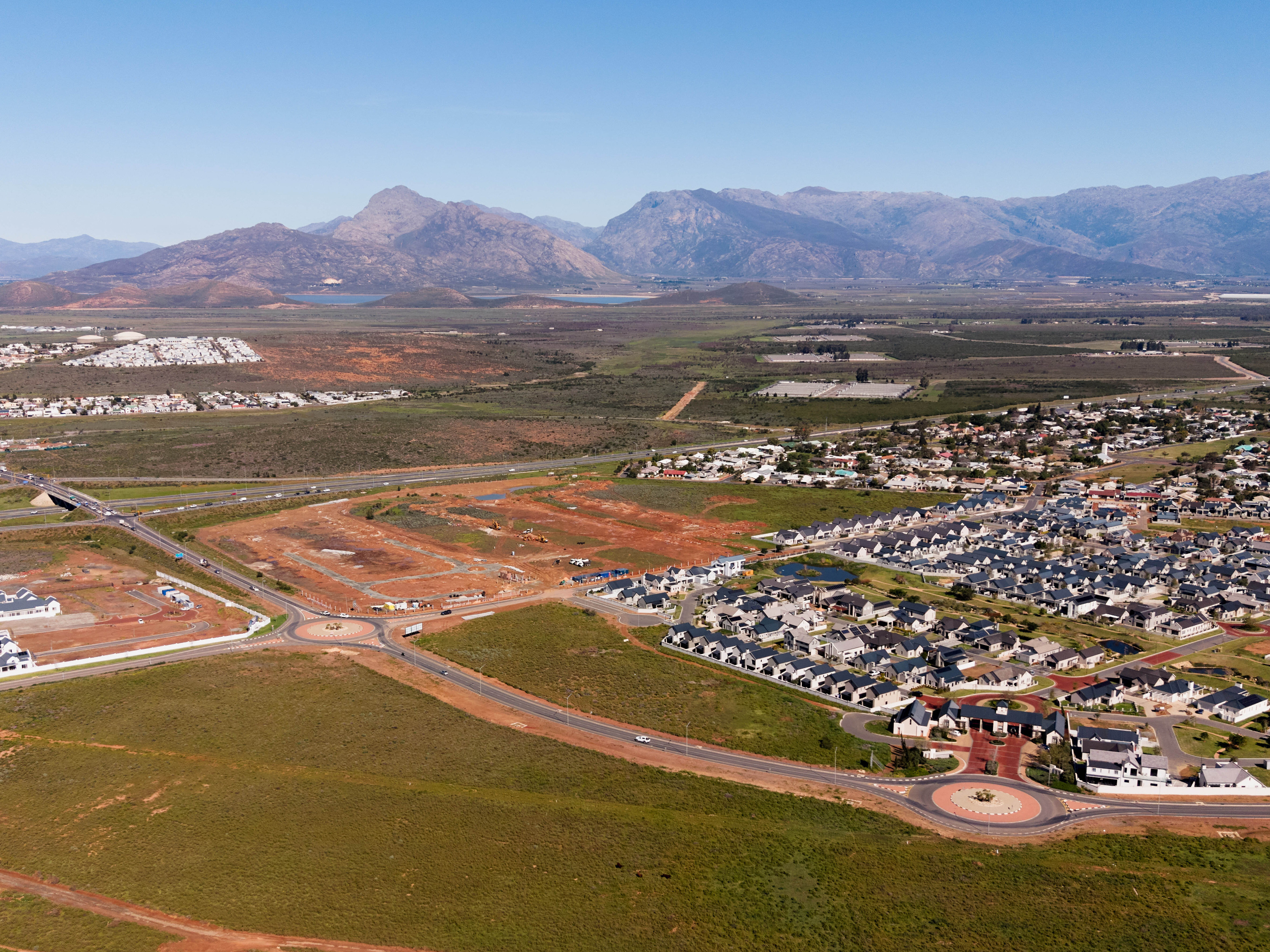 Altona Meadows, new build development in Worcester, Boland (Winelands), Western Cape, South Africa