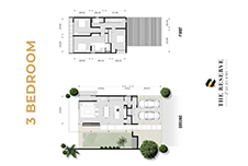 The Reserve - Zululami Luxury Coastal Estate - 3 bedroom - Floor Plan The Reserve - Zululami Luxury Coastal Estate - 3 bedroom - Floor Plan