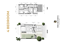 The Reserve - Zululami Luxury Coastal Estate - 4 Bedroom - Floor Plan The Reserve - Zululami Luxury Coastal Estate - 4 Bedroom - Floor Plan