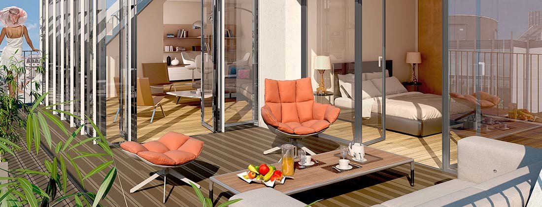 33 Cardinal Lemoine , new build development in France