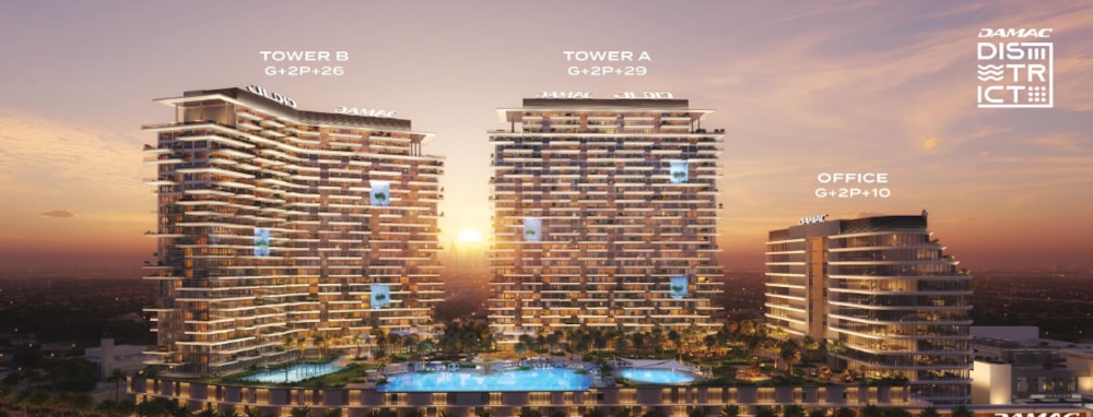 DAMAC District  in Dubai, United Arab Emirates