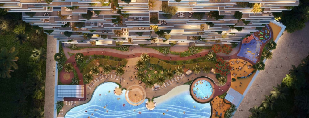 Safa Gate in Dubai, United Arab Emirates