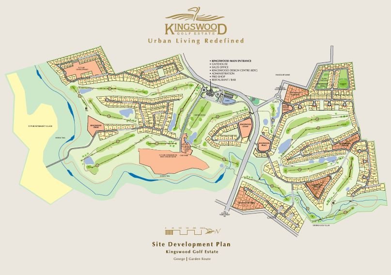 Kingswood Golf Estate - Site Plan