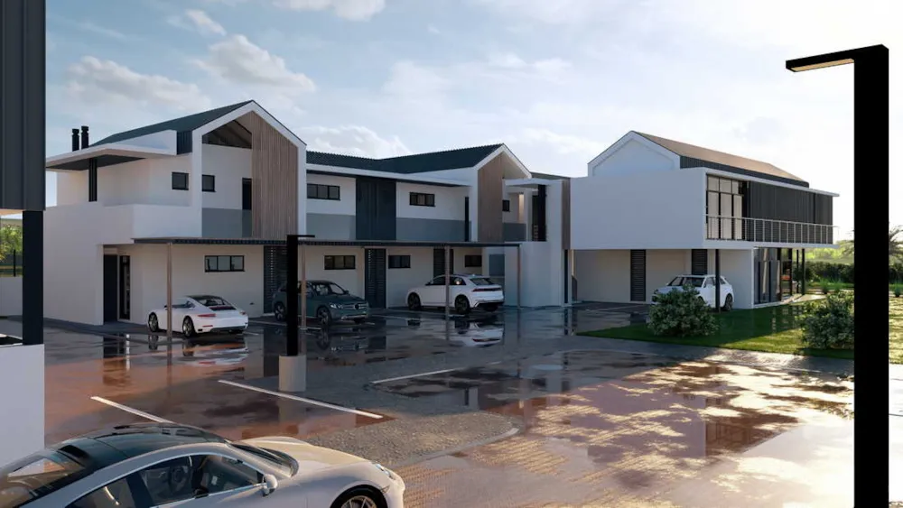 Kabeljauws Beach Estate in Jeffreys Bay, South Africa
