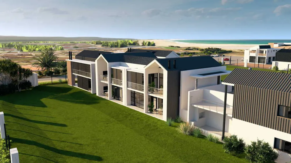 Kabeljauws Beach Estate in Jeffreys Bay, South Africa